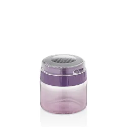 IRIS C-00500 Rainbow lila reszelő üveg tárolóval 300ml