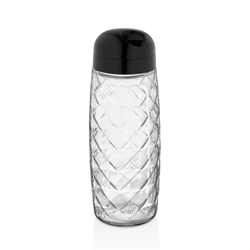 IRIS C-00441 Round Crystal üveg tároló 1.600ml, fekete vagy elfántcsont színű IRIS C-00441 Round Crystal üveg tároló 1.600ml, fekete vagy elfántcsont színű