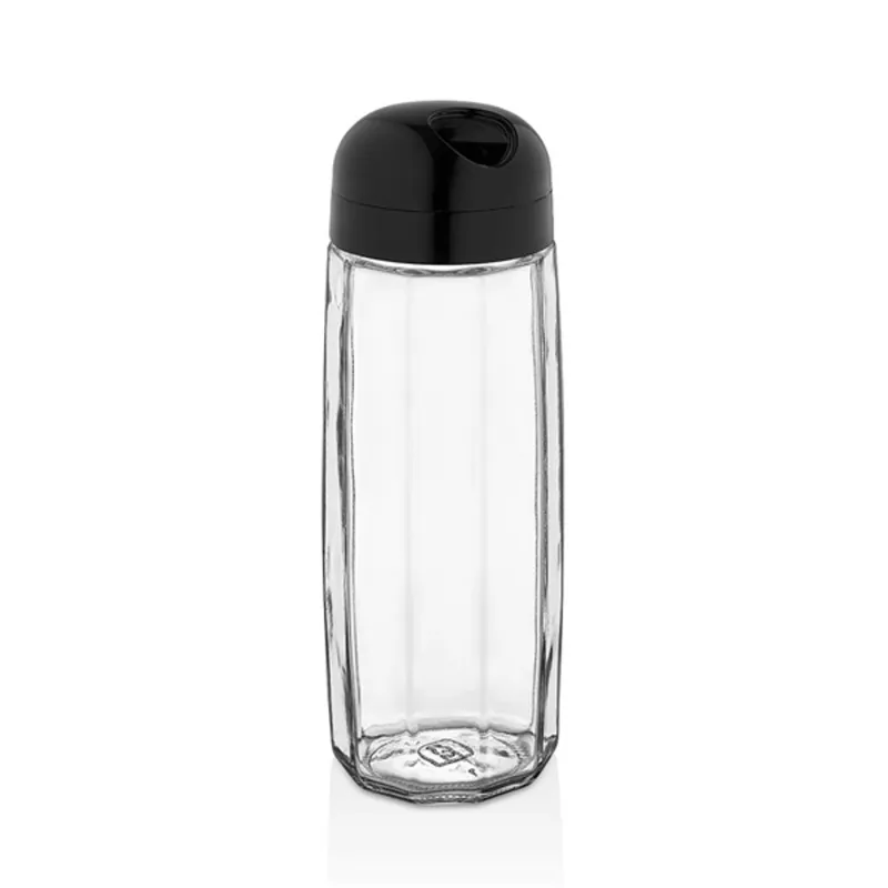IRIS C-00442 Round Polygon üveg tároló 1.600ml, fekete vagy elfántcsont színű IRIS C-00442 Round Polygon üveg tároló 1.600ml, fekete vagy elfántcsont színű
