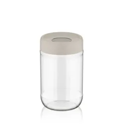IRIS C-00115 Ring üveg tároló 660ml, fekete, elfántcsont vagy szürke színű