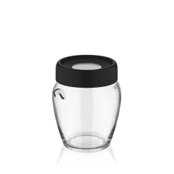 IRIS C-00138 Ring üveg tároló 580ml, fekete, elfántcsont vagy szürke színű