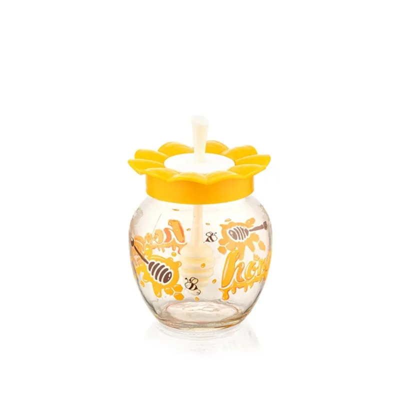 IRIS C-00180 Lily üveg méztartó 370ml IRIS C-00180 Lily üveg méztartó 370ml