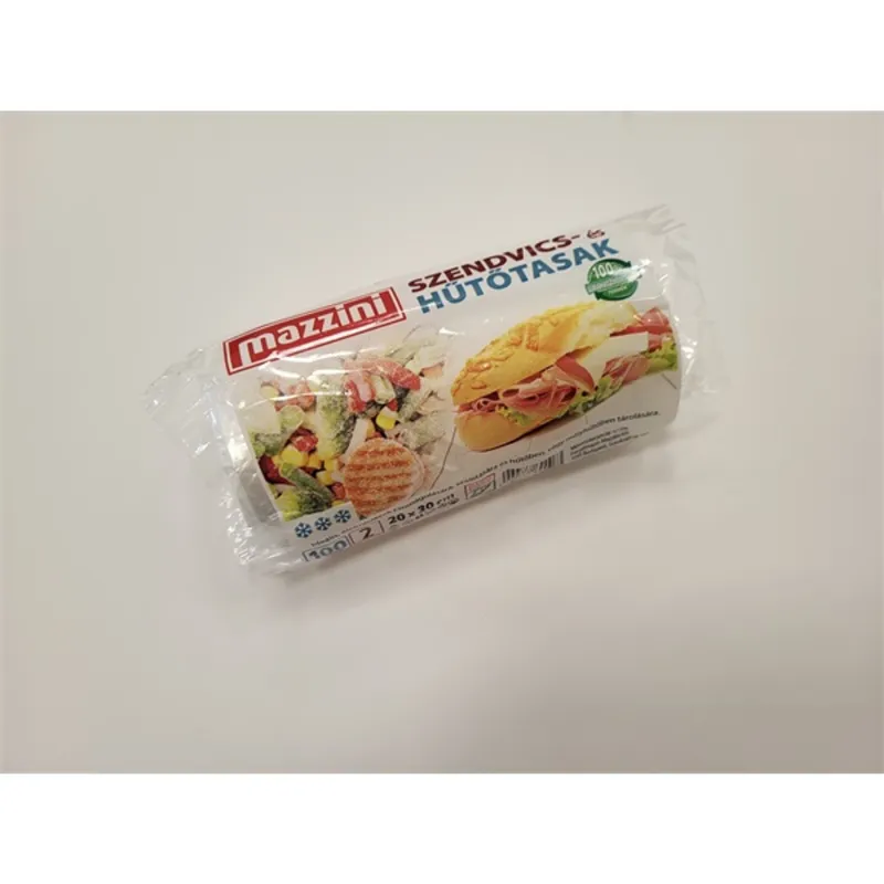 MAZZINI Szendvics és Hűtőtasak 2L (20x30cm) 100db/roll MAZZINI Szendvics és Hűtőtasak 2L (20x30cm) 100db/roll