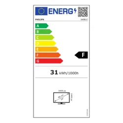 Philips 346B1C 34" ívelt VA LED monitor fekete 100Hz