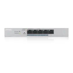 ZYXEL GS1200-5HPv2-EU0101F Zyxel GS1200-5HP 5-port GbE Web Smart metal Switch, 4x PoE 802.3at, 60W, fanless
