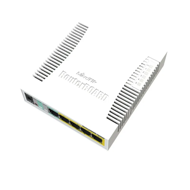MikroTik RouterBOARD RB260GSP - Switch - Managed - 5 x 10/100/1000 (4 PoE) + 1 x SFP - desktop - PoE MikroTik RouterBOARD RB260GSP - Switch - Managed - 5 x 10/100/1000 (4 PoE) + 1 x SFP - desktop - PoE