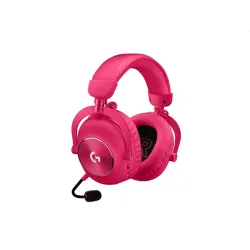 Fejhallgató Logitech Pro X 2 Lightspeed Wireless Bluetooth Gaming Headset rózsaszín