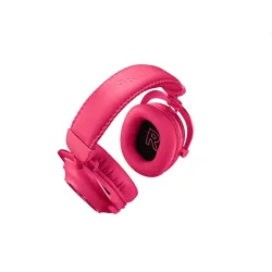 Fejhallgató Logitech Pro X 2 Lightspeed Wireless Bluetooth Gaming Headset rózsaszín