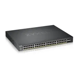 ZyXEL 48-port GbE Smart Managed PoE Switch with 4 SFP+ Uplink