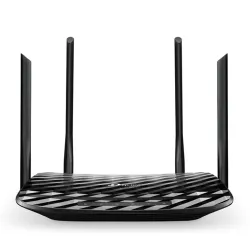 TP-LINK Wireless Router Dual Band AC1200 1xWAN(1000Mbps) + 4xLAN(1000Mbps), Archer C6