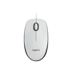 Logitech M100 optikai USB egér fehér-szürke