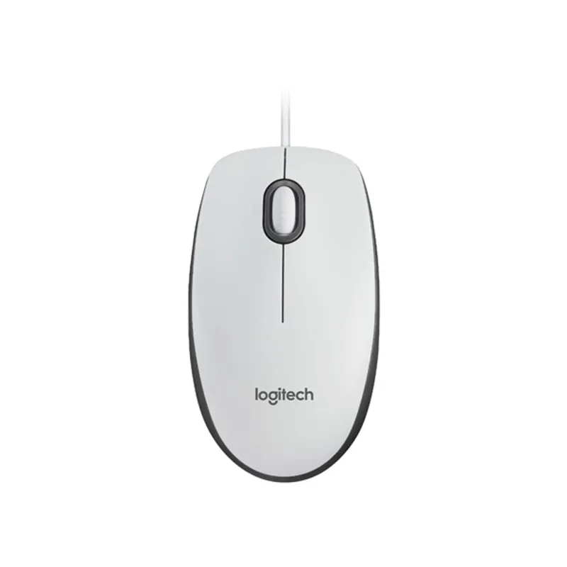 Logitech M100 optikai USB egér fehér-szürke Logitech M100 optikai USB egér fehér-szürke