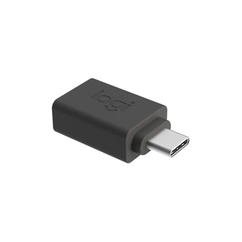 Logitech - USB adapter - 24 pin USB-C (M) to USB (F) Logitech - USB adapter - 24 pin USB-C (M) to USB (F)