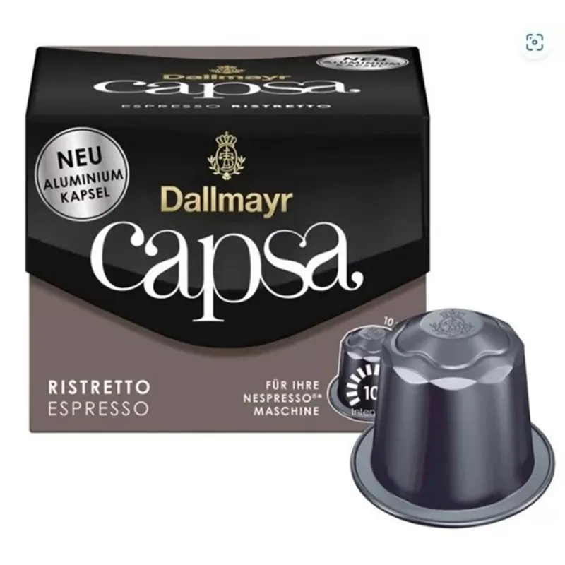 Dallmayr Capssa Espresso Boost Nespresso kompatibilis 10 db kapszula Dallmayr Capssa Espresso Boost Nespresso kompatibilis 10 db kapszula