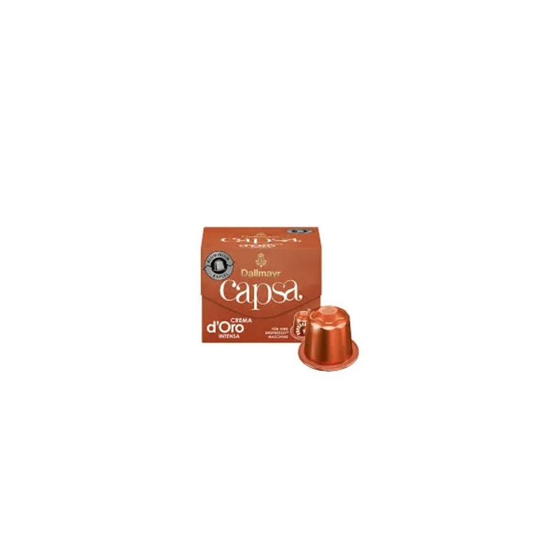 Dallmayr Capssa Crema d Oro Intensa Nespresso kompatibilis 10 db kapszula Dallmayr Capssa Crema d Oro Intensa Nespresso kompatibilis 10 db kapszula