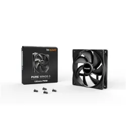 BE QUIET! Rendszerhűtő ventilátor Pure Wings 3 PWM, 12cm