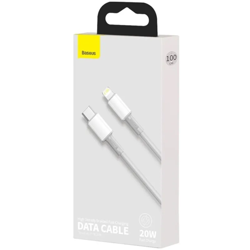 Baseus USB-C-Lightning kábel PD 1m fehér (CATLGD-02) Baseus USB-C-Lightning kábel PD 1m fehér (CATLGD-02)