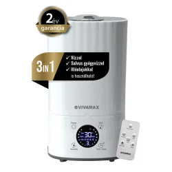 Vivamax GYVH48 3az1-ben Salty-Air Premium ultrahangos párásító