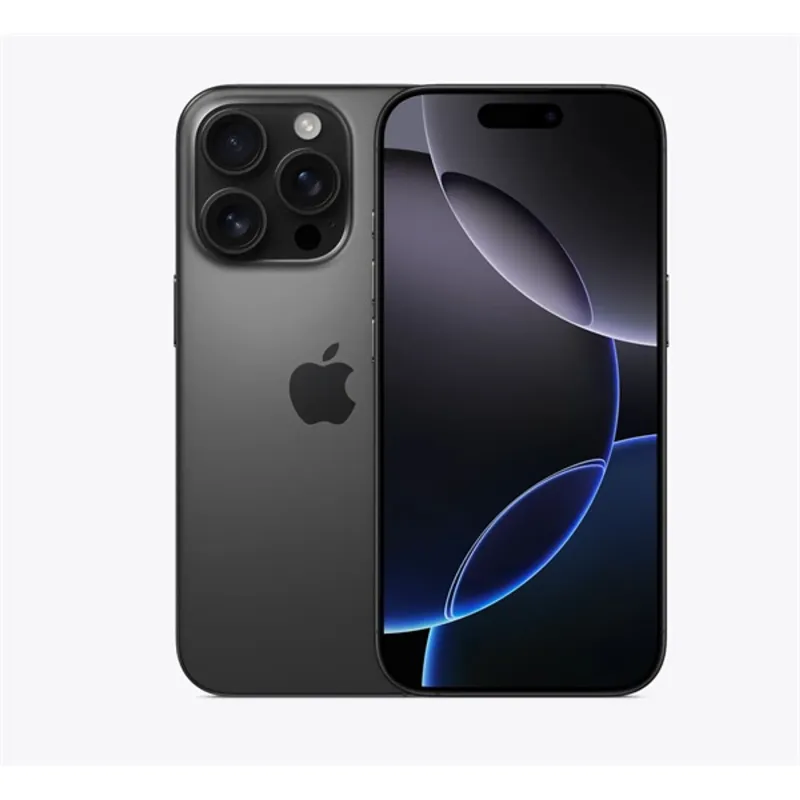 Apple iPhone 16 Pro 6,3" 5G 8/256GB fekete titán okostelefon Apple iPhone 16 Pro 6,3" 5G 8/256GB fekete titán okostelefon
