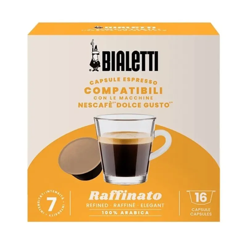 Bialetti Dolce Gusto kompatibilis Raffinato 16 db kávékapszula Bialetti Dolce Gusto kompatibilis Raffinato 16 db kávékapszula