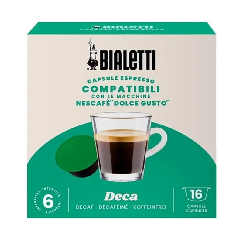 Bialetti Dolce Gusto kompatibilis Deca 16 db kávékapszula Bialetti Dolce Gusto kompatibilis Deca 16 db kávékapszula