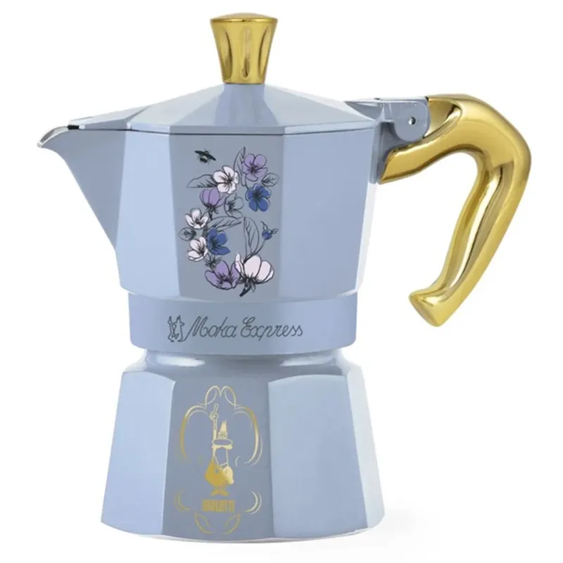 Bialetti Bridgerton Moka Express 3 adagos kotyogós kávéfőző Bialetti Bridgerton Moka Express 3 adagos kotyogós kávéfőző