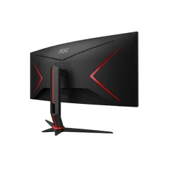 AOC CU34G2XP/BK ultraszéles ívelt 1500R UWQHD VA 1ms 180Hz állítható magasságú állvány