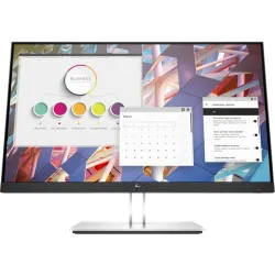 HP LED Monitor 24" EliteDisplay E24 G4, 1920x1080, 16:9, 1000:1, 250 cd, 5ms, VGA, HDMI, DisplayPort, fekete