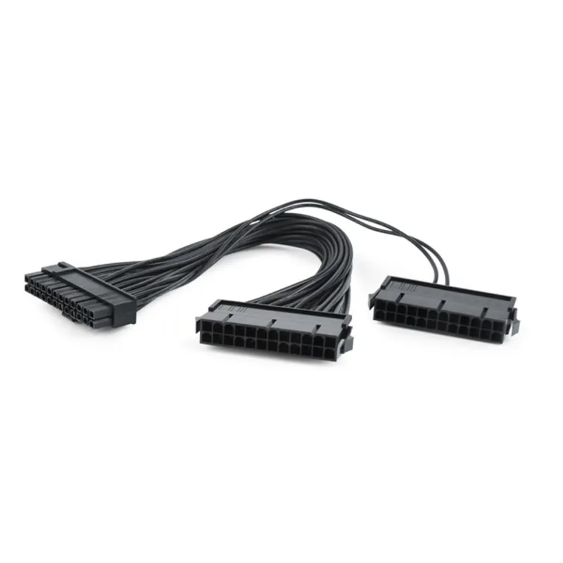 Gembird CC-PSU24-01 Dual 24-pin internal PC power extension cable 0,3m Black Gembird CC-PSU24-01 Dual 24-pin internal PC power extension cable 0,3m Black