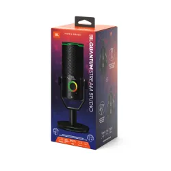JBL Quantum Stream Studio USB fekete streaming mikrofon