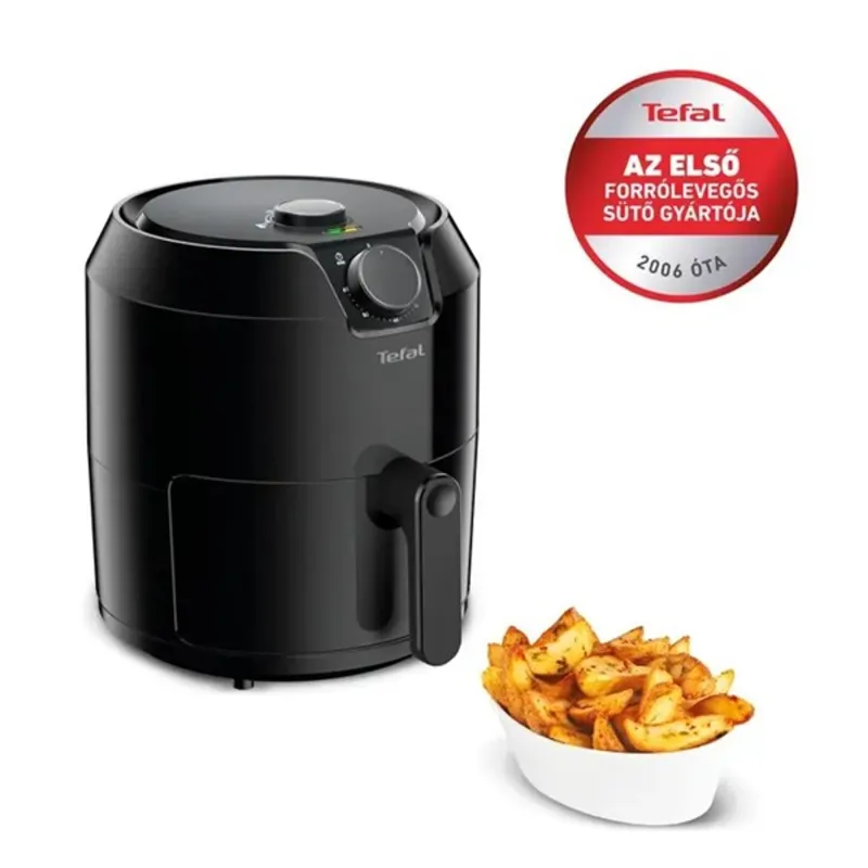 Tefal EY201815 Easy Fry Classique fekete 4,2 L forrólevegős sütő Tefal EY201815 Easy Fry Classique fekete 4,2 L forrólevegős sütő