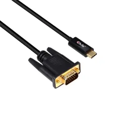 KAB Club3D USB TYPE C TO VGA kábel 5m/16.4ft
