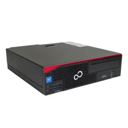 Fujitsu Esprimo D556 SFF/i3-6100/8GB/256GB SSD/Win Pro COA/fekete asztali számítógép (Használt A+,felújított)