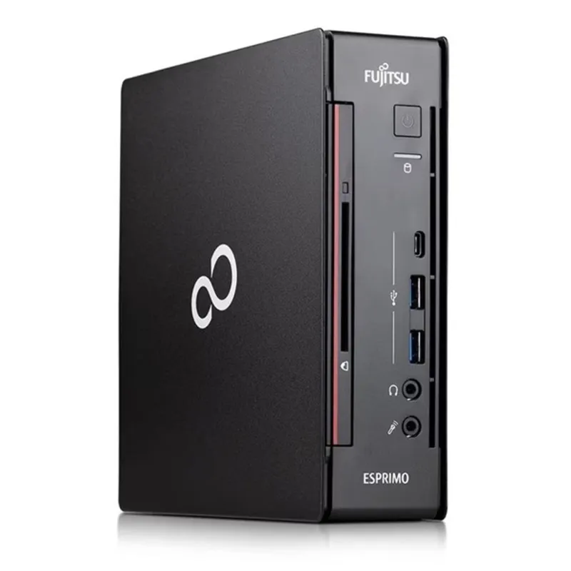 Fujitsu Esprimo Q958 Micro/i3-8100T/8GB/256GB SSD/Win Pro COA/fekete asztali számítógép (Használt A+,felújított) Fujitsu Esprimo Q958 Micro/i3-8100T/8GB/256GB SSD/Win Pro COA/fekete asztali számítógép (Használt A+,felújított)