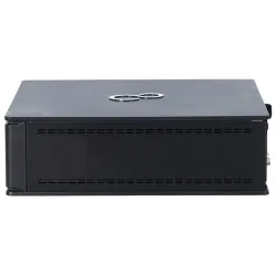 Fujitsu Esprimo Q958 Micro/i3-8100T/8GB/256GB SSD/Win Pro COA/fekete asztali számítógép (Használt A+,felújított)