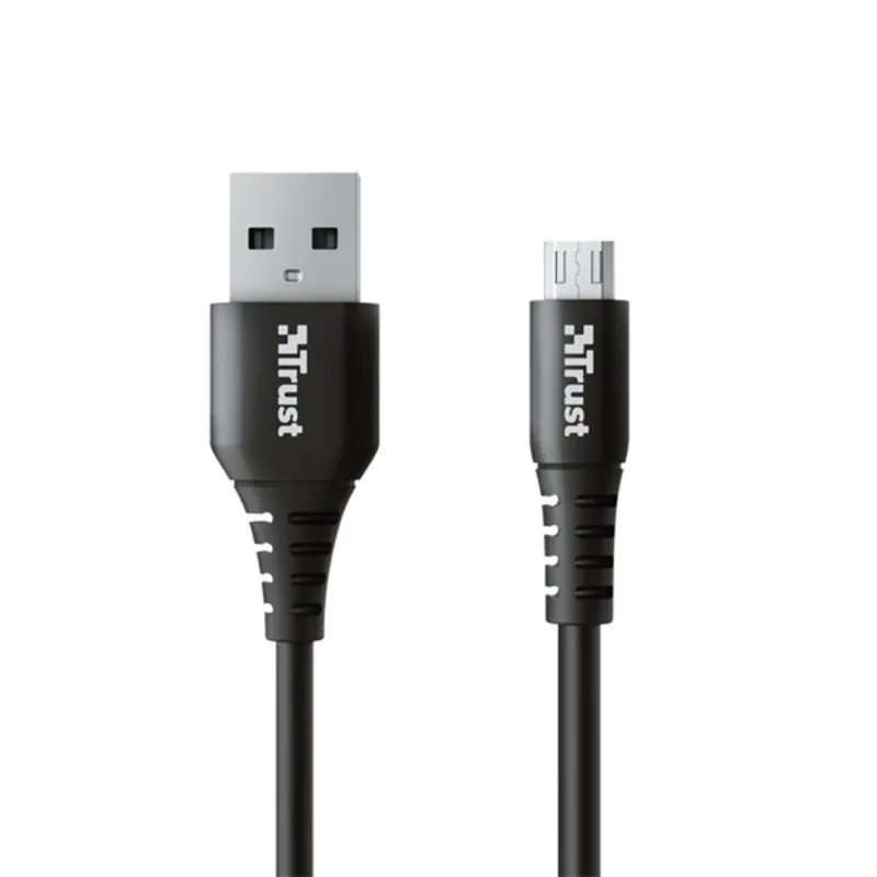 Trust 23567 Ndura 1m fekete USB-MicroUSB kábel Trust 23567 Ndura 1m fekete USB-MicroUSB kábel