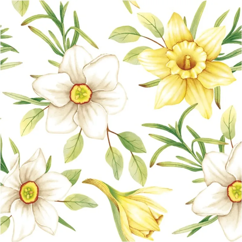 IRIS Daisy-Maki Koktél szalvéta 25x25cm, 20db/csomag, 3 rétegű, vegyes minták IRIS Daisy-Maki Koktél szalvéta 25x25cm, 20db/csomag, 3 rétegű, vegyes minták