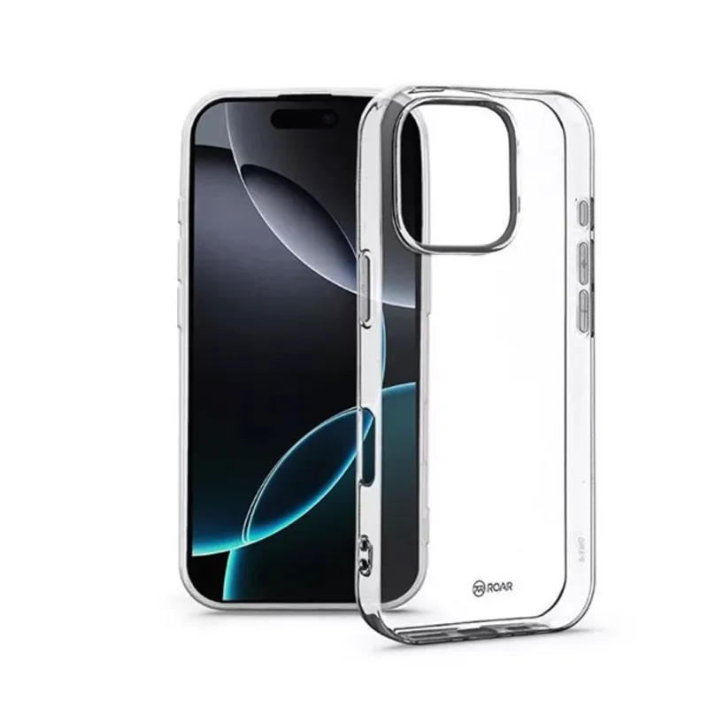 Roar KC312274 iPhone 16 Pro átlátszó szilikon hátlap Roar KC312274 iPhone 16 Pro átlátszó szilikon hátlap