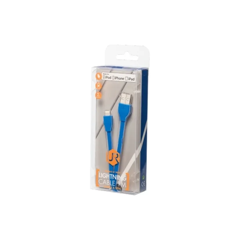 Trust Lightning - USB adatkábel 1m kék (20128) Trust Lightning - USB adatkábel 1m kék (20128)