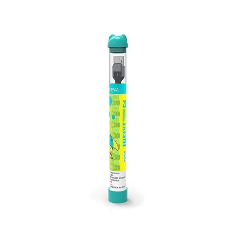 Devia ST107861 Gracious Tube USB/Type-C 1m-es fekete adat-és töltőkábel Devia ST107861 Gracious Tube USB/Type-C 1m-es fekete adat-és töltőkábel