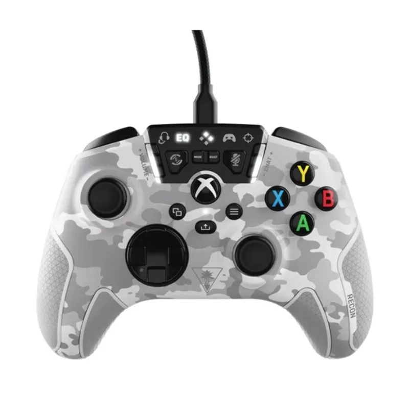 Turtle Beach TBS-0707-02 Recon PC/Xbox One/Xbox Series X|S vezetékes Artic Camo szürke kontroller Turtle Beach TBS-0707-02 Recon PC/Xbox One/Xbox Series X|S vezetékes Artic Camo szürke kontroller