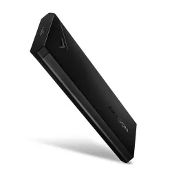 Axagon EEM2-UB2 USB-C 3.2 Gen 2 M.2 NVMe fekete csavar nélküli külső SSD ház
