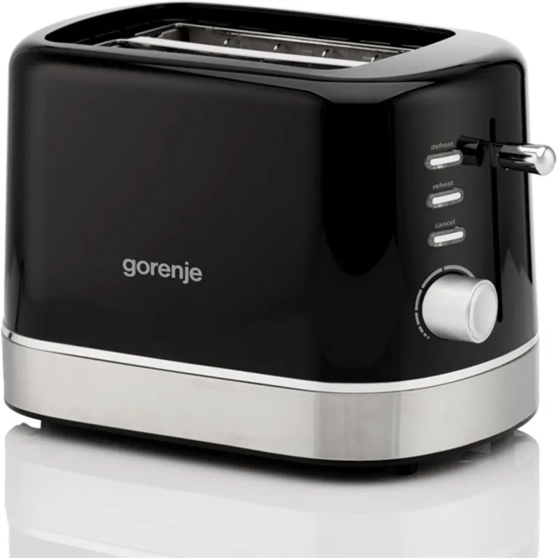 Gorenje T800DB fekete 2 szeletes kenyérpirító Gorenje T800DB fekete 2 szeletes kenyérpirító