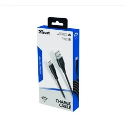 Trust GXT 226 Play&Charge PlayStation 5 USB-A töltőkábel fekete 15W 3m