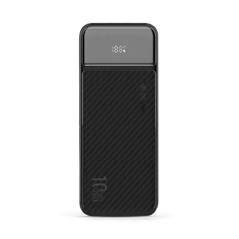 Devia ST111547 Smart Series Digitális kijelzős PD 20W 10.000 mAh fekete powerbank Devia ST111547 Smart Series Digitális kijelzős PD 20W 10.000 mAh fekete powerbank
