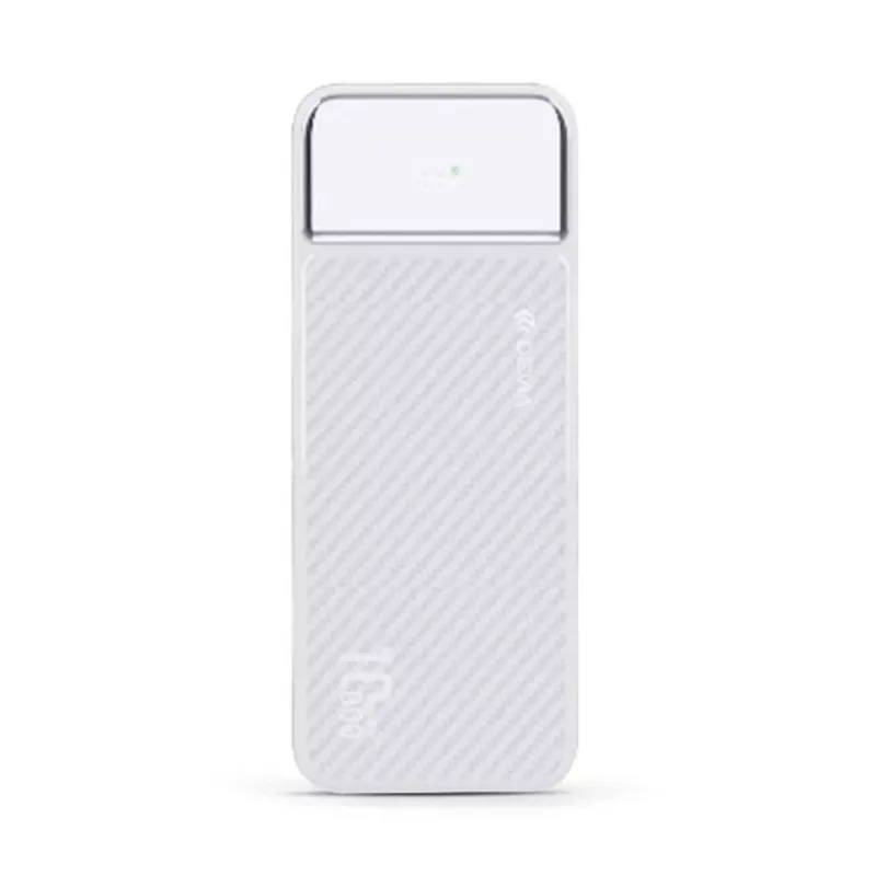 Devia ST111530 Smart Series Digitális kijelzős PD 20W 10.000 mAh fehér powerbank Devia ST111530 Smart Series Digitális kijelzős PD 20W 10.000 mAh fehér powerbank
