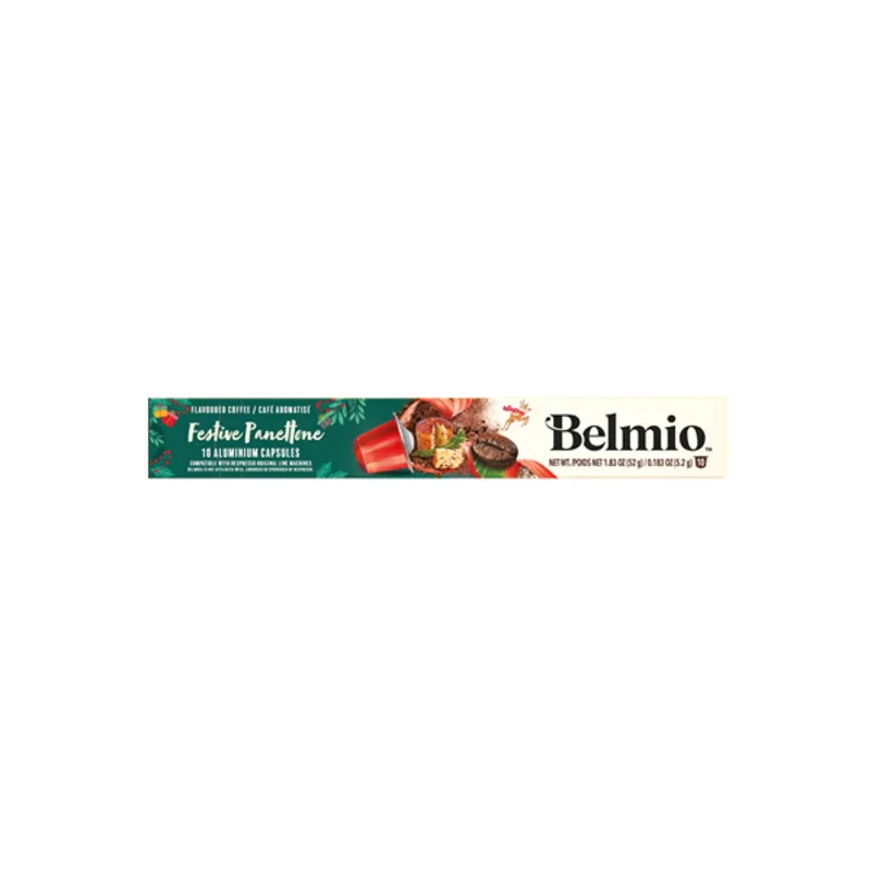 Belmio Festive Panettone Nespresso kompatibilis 10 db kapszula Belmio Festive Panettone Nespresso kompatibilis 10 db kapszula