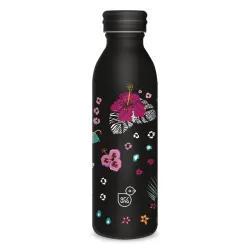Ars Una 600 ml-es Black Hibiscus 24 (5394) duplafalú fémkulacs