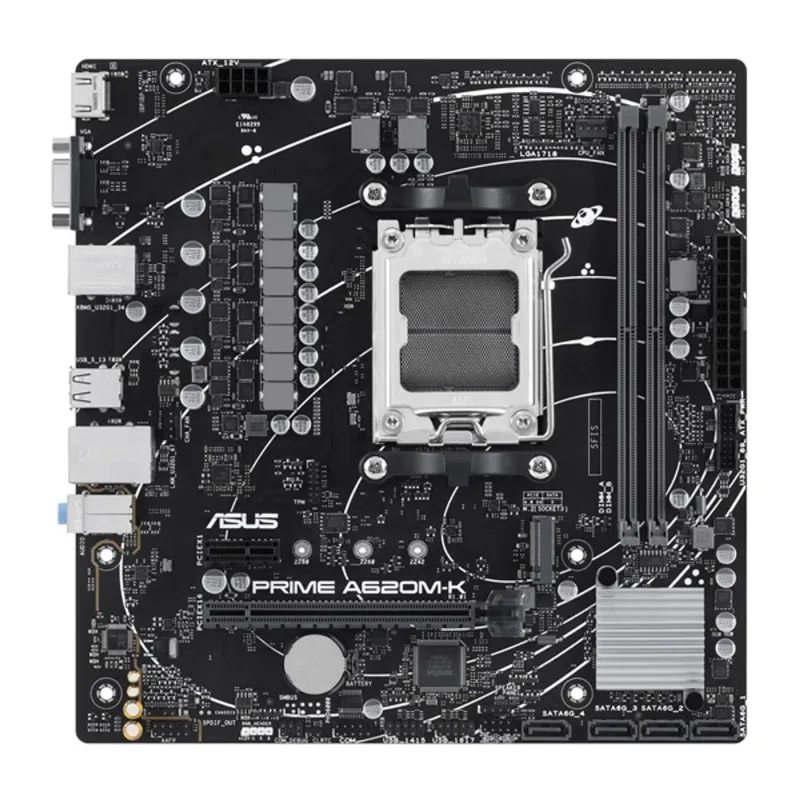 ASUS PRIME A620M-K AM5 AMD A620 mATX alaplap ASUS PRIME A620M-K AM5 AMD A620 mATX alaplap
