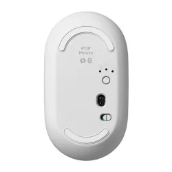 Logitech 910-007411 POP vezeték nélküli piszkosfehér egér